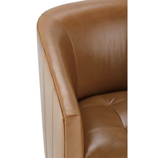 Picture of Pate Leather Swivel Chair